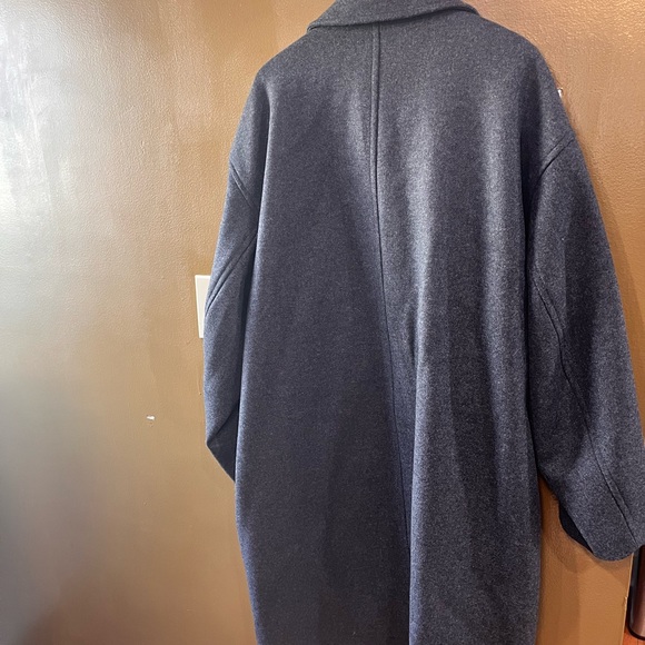 NWT H&M Double-breasted wool-blend coat. Large - Picture 8 of 11